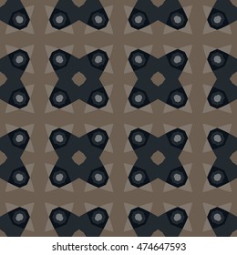 Vector ornaments. Abstract  geometric illustration. Pattern for UI-design, corporate style,  party invitation, greeting cards.