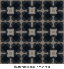 Vector ornaments. Abstract  geometric illustration. Pattern for UI-design, corporate style,  party invitation, greeting cards.