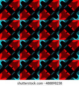 Vector ornaments. Abstract geometric pattern. Cloth design, wallpaper.