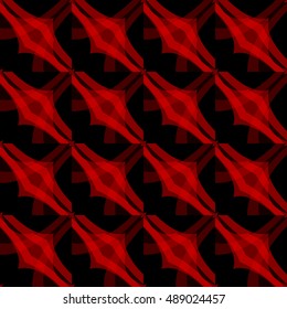 Vector ornaments. Abstract geometric pattern. Cloth design, wallpaper.