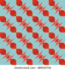 Vector ornaments. Abstract geometric pattern. Cloth design, wallpaper.