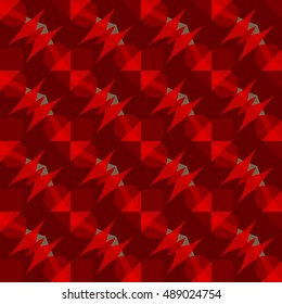Vector ornaments. Abstract geometric pattern. Cloth design, wallpaper.