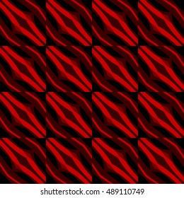 Vector ornaments. Abstract geometric pattern. Cloth design, wallpaper.