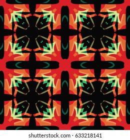 Vector ornaments. Abstract geometric pattern for corporate design, surface design, textiles, printing, wallpaper.The endless texture.
