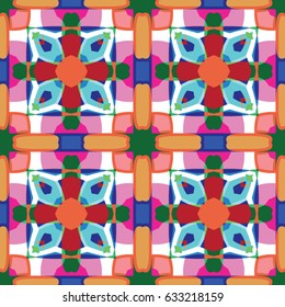 Vector ornaments. Abstract geometric pattern for corporate design, surface design, textiles, printing, wallpaper.The endless texture.