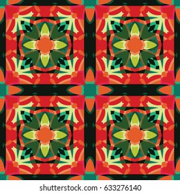 Vector ornaments. Abstract geometric pattern for corporate design, surface design, textiles, printing, wallpaper.The endless texture.