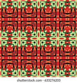 Vector ornaments. Abstract geometric pattern for corporate design, surface design, textiles, printing, wallpaper.The endless texture.