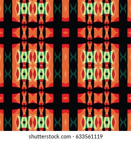 Vector ornaments. Abstract geometric pattern for corporate design, surface design, textiles, printing, wallpaper.The endless texture.