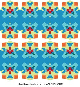Vector ornaments. Abstract geometric pattern for corporate design, surface design, textiles, printing, wallpaper.The endless texture.