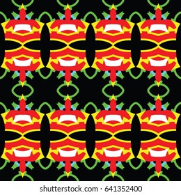 Vector ornaments. Abstract geometric pattern for corporate design, surface design, textiles, printing, wallpaper.The endless texture.