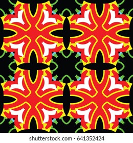 Vector ornaments. Abstract geometric pattern for corporate design, surface design, textiles, printing, wallpaper.The endless texture.