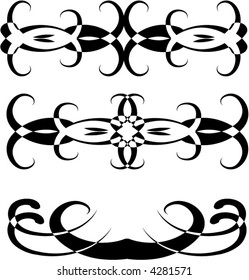 Vector ornaments - design elements