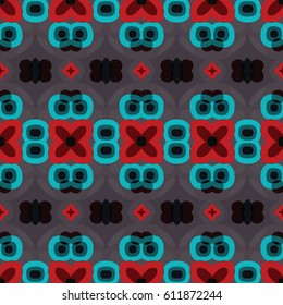 Vector ornaments.Abstract geometric pattern for corporate design, surface design, textiles, printing, wallpaper.The endless texture.