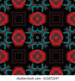 Vector ornaments.Abstract geometric pattern for corporate design, surface design, textiles, printing, wallpaper.The endless texture.