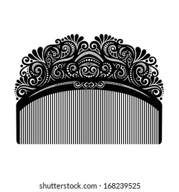 Vector Ornate Comb