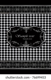 vector ornate greeting card