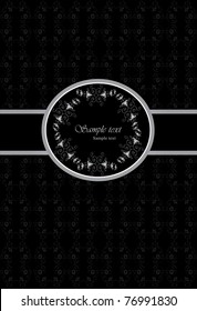 vector ornate greeting card