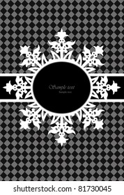 vector ornate greeting card