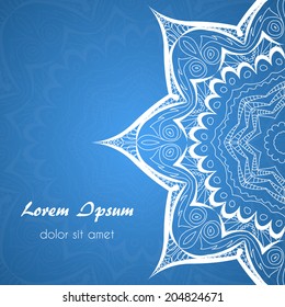 Vector ornate vintage wedding card background. Can be used for banner, invitation, wedding card, scrapbooking and others.