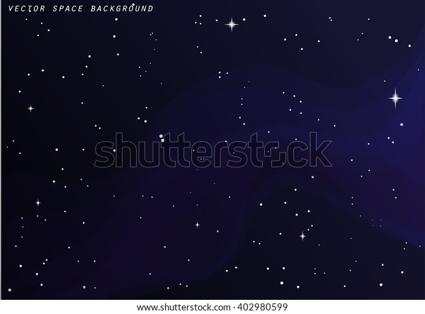 ベクター画像の宇宙の星の背景 夜空 のベクター画像素材 ロイヤリティフリー