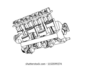 vector outline engine