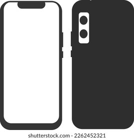 Vektorgrafik-Smartphone 