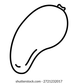 Ícone De Contorno Vetorial - Manga Fruit
