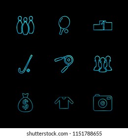 Vector Outline Icon set 9 Icons