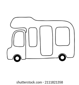 4,797 Camper outline Images, Stock Photos & Vectors | Shutterstock