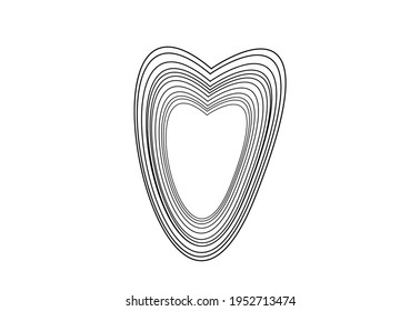 salida vectorial muchos niveles de línea ilustración, fondo de pantalla y fondo