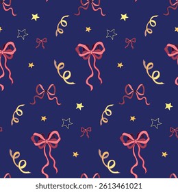 Vector outline set of different curvy bows, coquette style, doodle, hand drawn. 