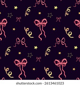 Vector outline set of different curvy bows, coquette style, doodle, hand drawn. 