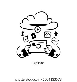  vector outline style Design Vector Stock illustration. Upload