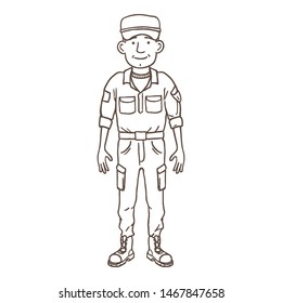 Soldier Cartoon Images Stock Photos Vectors Shutterstock