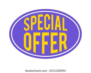 Vector Oval Sonderangebot