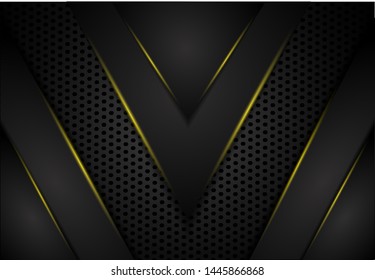 Vector of overlap luxury background template. Beauty and elegant with modern. Can be used for important events. Realistic background. Eps 10.