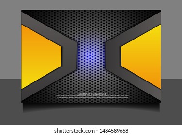 Vector of overlap luxury background template. Futuristic and elegant with modern design. Realistic background. Eps 10.