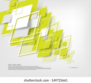 Vector Overlapping Squares Background