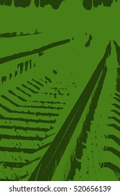 Vector Overlay Color Green Texture - railroad. EPS10 vector.