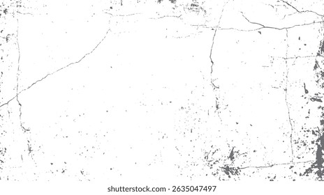 Vector overlay stamp textures with grunge design. Damaged scratched grainy black surface. Distressed texture background for vintage layout and print.