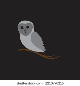 Vector of an owl design, Bird. Animal. Wildlife. Easy editable layered vector illustration.