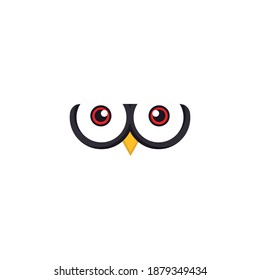 Vector of an owl design on white background, Bird. Animal. Wildlife. Easy editable layered vector illustration.	

