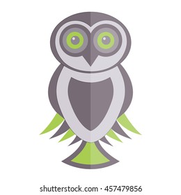 Vector owl . Owl icon. 