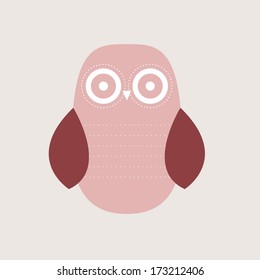 Vector Owl Illustration