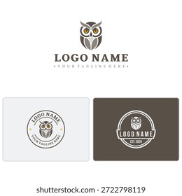Vector owl mascot perfect for consulting, education or coaching logos.