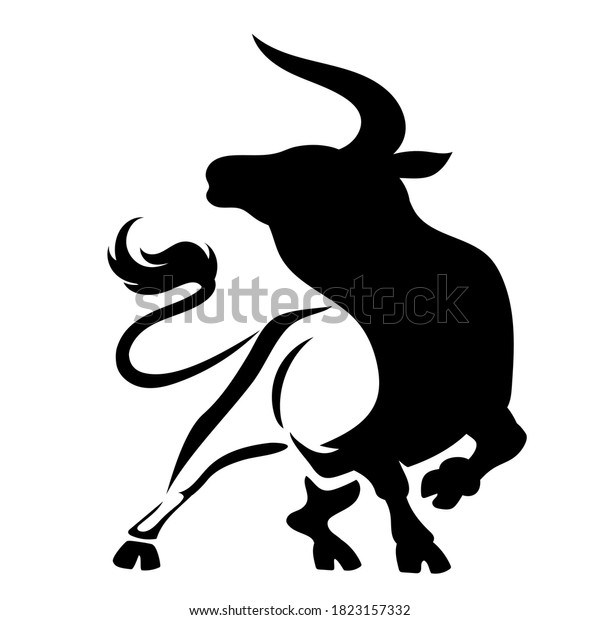 Vector Ox Chinese New Year 2021 Stock Vector (Royalty Free) 1823157332 ...