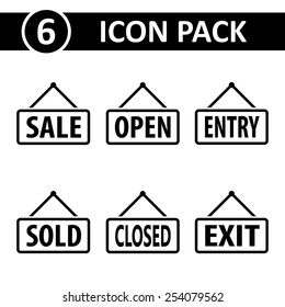 Vector pack of business icons. Format eps 10.