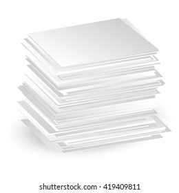 Vector pack of paper 