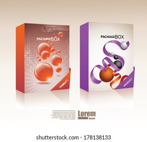 Vector packaging box