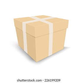 Vector packaging box